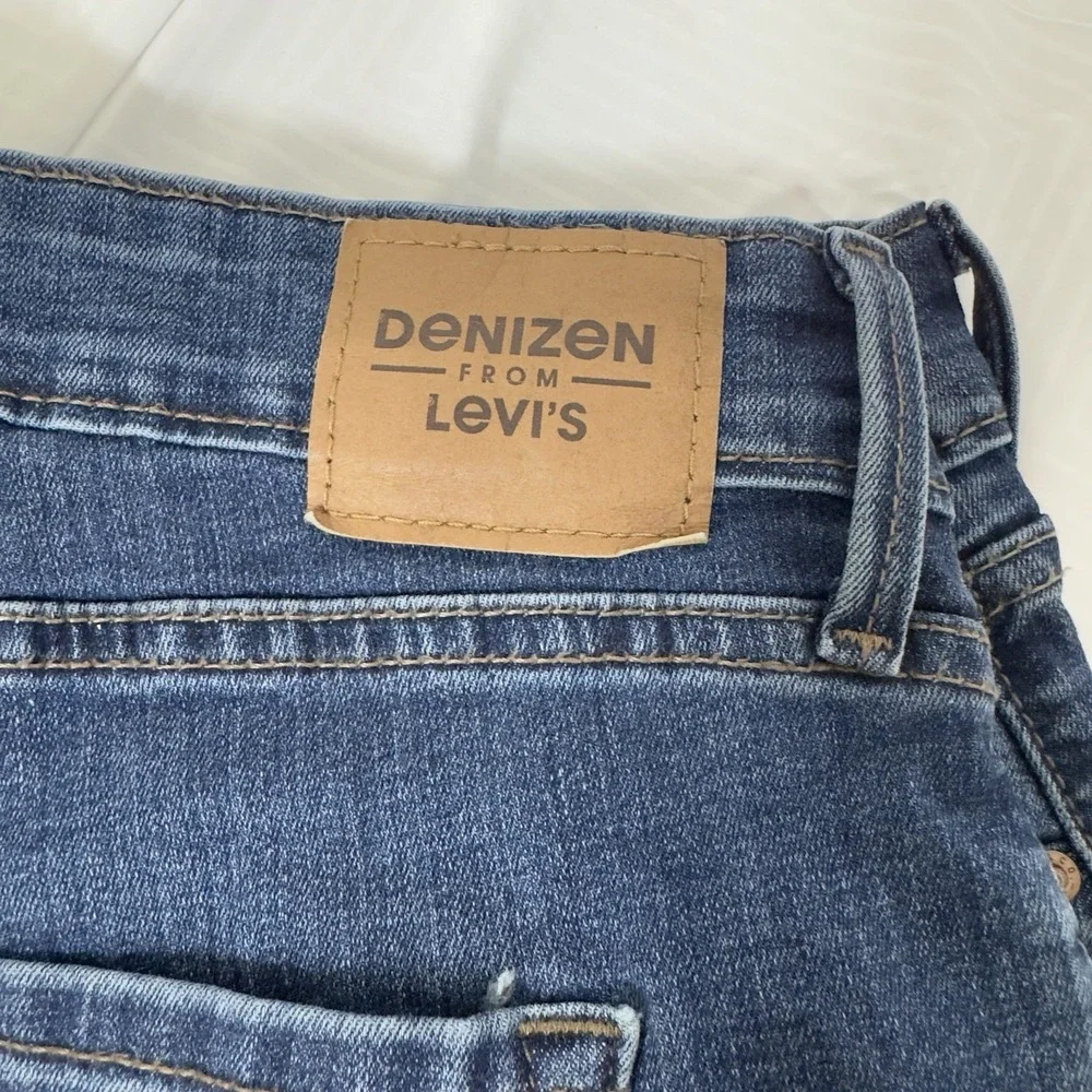 Denizen Levi High Rise Straight Super Stretch 33 Waist 28 Length Men's Denim 16S